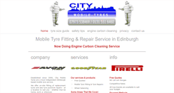 Desktop Screenshot of citymobiletyres.com